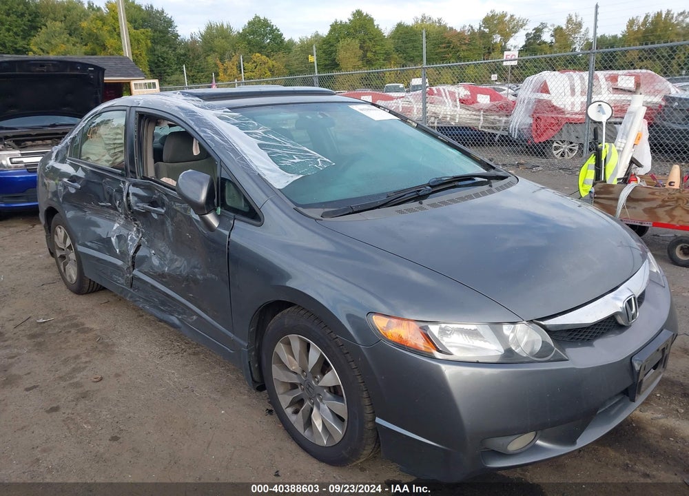 2009 HONDA CIVIC EX VIN: 2HGFA16819H317810