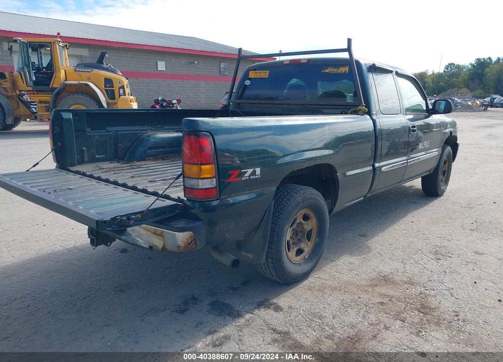 2004 GMC SIERRA 1500 SLE VIN: 2GTEK19T541221171