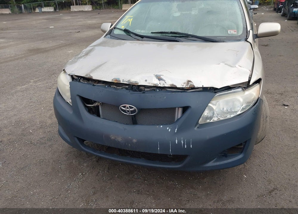 2009 TOYOTA COROLLA LE VIN: 2T1BU40E59C012244