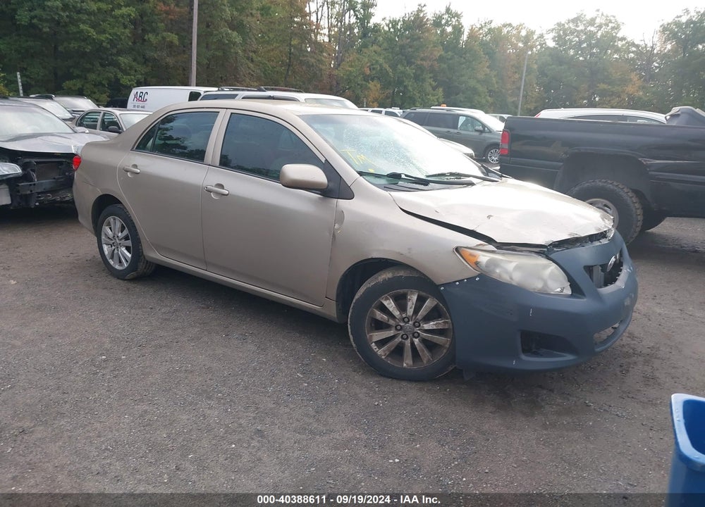 2009 TOYOTA COROLLA LE VIN: 2T1BU40E59C012244