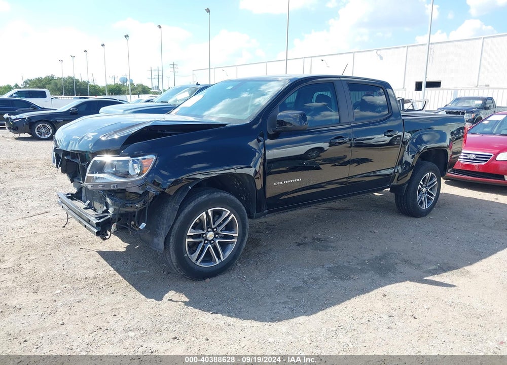 2021 CHEVROLET COLORADO 2WD SHORT BOX WT VIN: 1GCGSBEN1M1146058