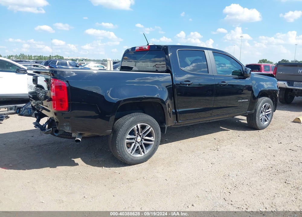 2021 CHEVROLET COLORADO 2WD SHORT BOX WT VIN: 1GCGSBEN1M1146058