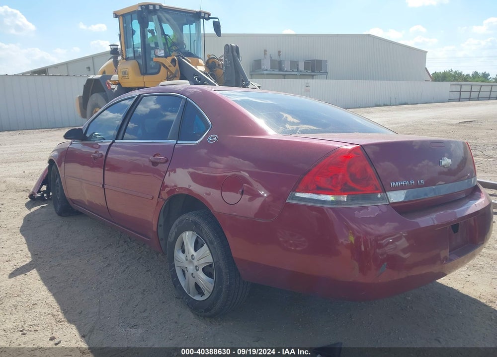 2006 CHEVROLET IMPALA LS VIN: 2G1WB55K669188994