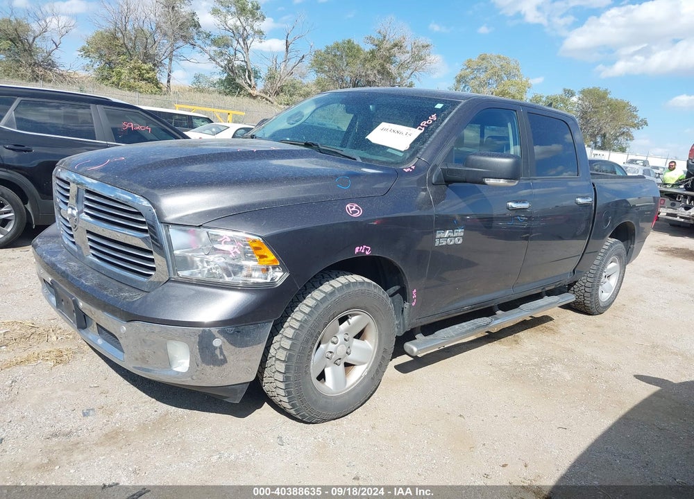2017 RAM 1500 BIG HORN 4X4 5'7 BOX VIN: 1C6RR7LG5HS840331