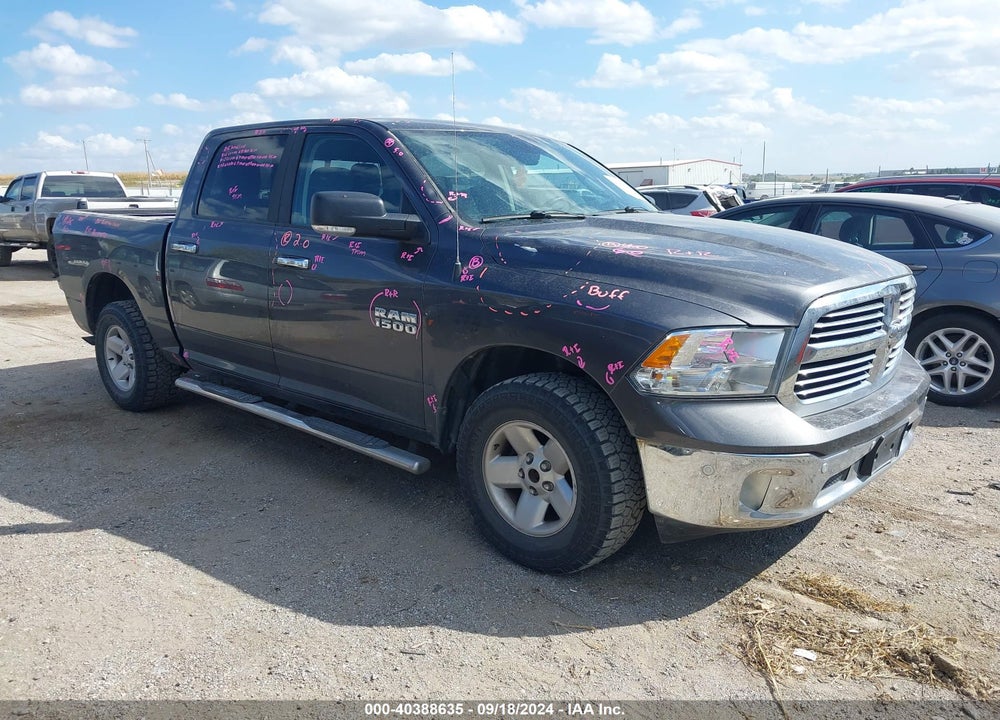 2017 RAM 1500 BIG HORN 4X4 5'7 BOX VIN: 1C6RR7LG5HS840331