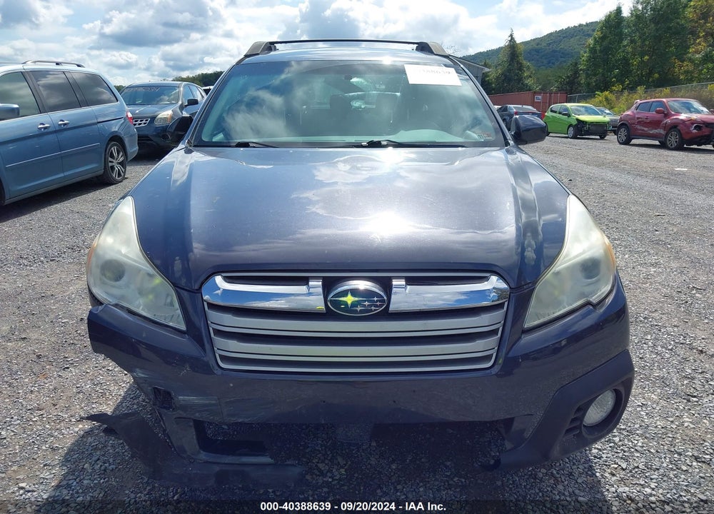 2013 SUBARU OUTBACK 2.5I PREMIUM VIN: 4S4BRBCC6D3210747