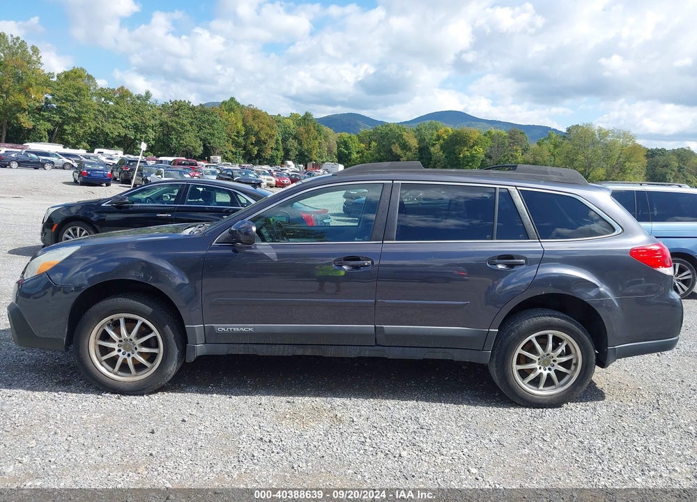 2013 SUBARU OUTBACK 2.5I PREMIUM VIN: 4S4BRBCC6D3210747