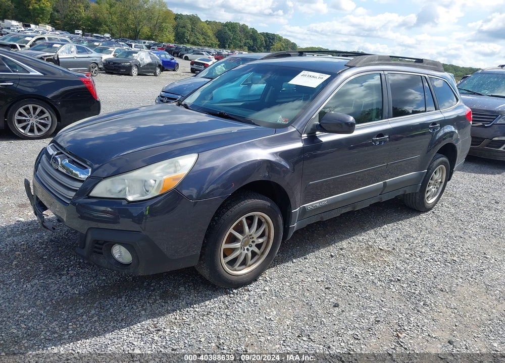 2013 SUBARU OUTBACK 2.5I PREMIUM VIN: 4S4BRBCC6D3210747