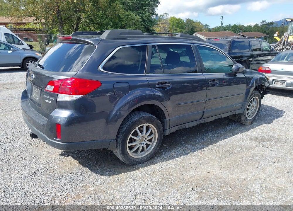 2013 SUBARU OUTBACK 2.5I PREMIUM VIN: 4S4BRBCC6D3210747
