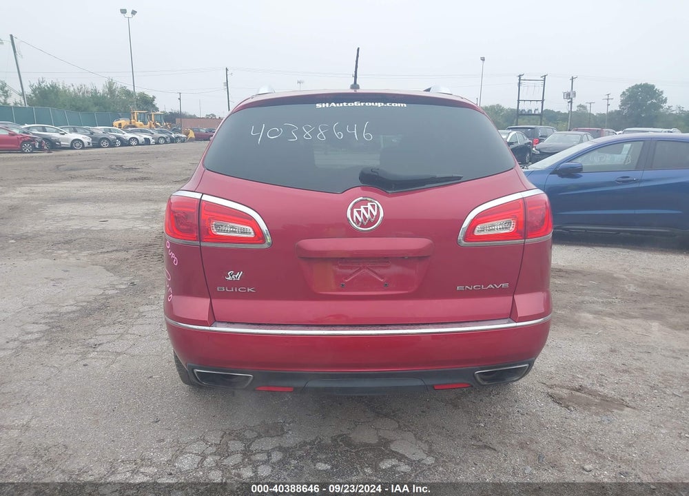 2013 BUICK ENCLAVE LEATHER VIN: 5GAKRCKDXDJ246667