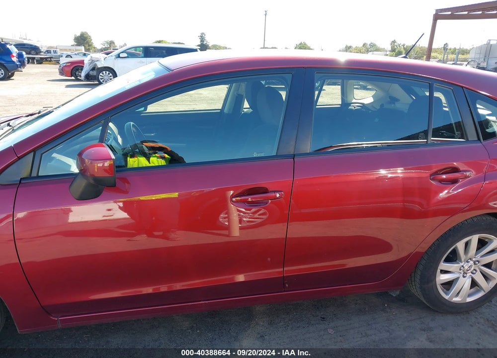 2015 SUBARU IMPREZA 2.0I PREMIUM VIN: JF1GPAC67F8305625