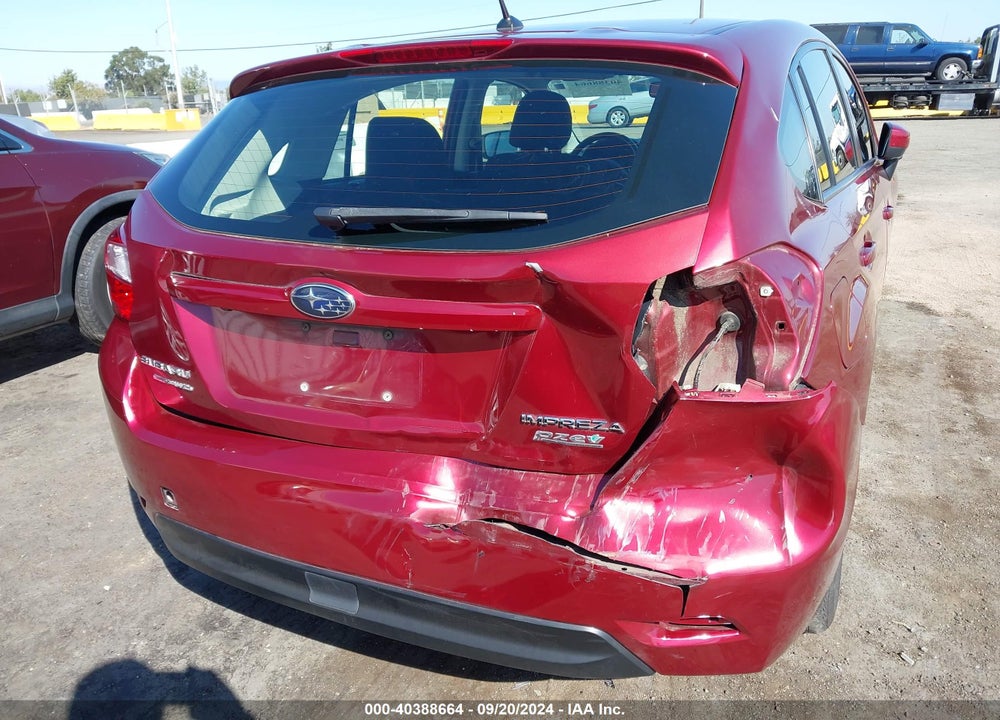 2015 SUBARU IMPREZA 2.0I PREMIUM VIN: JF1GPAC67F8305625