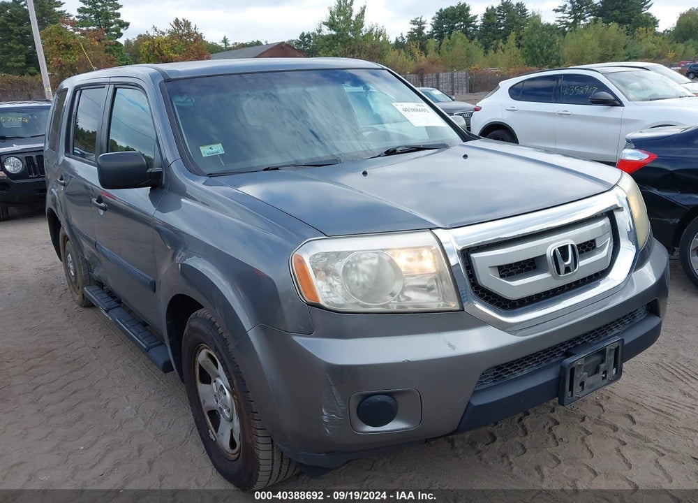2009 HONDA PILOT LX VIN: 5FNYF48299B028733