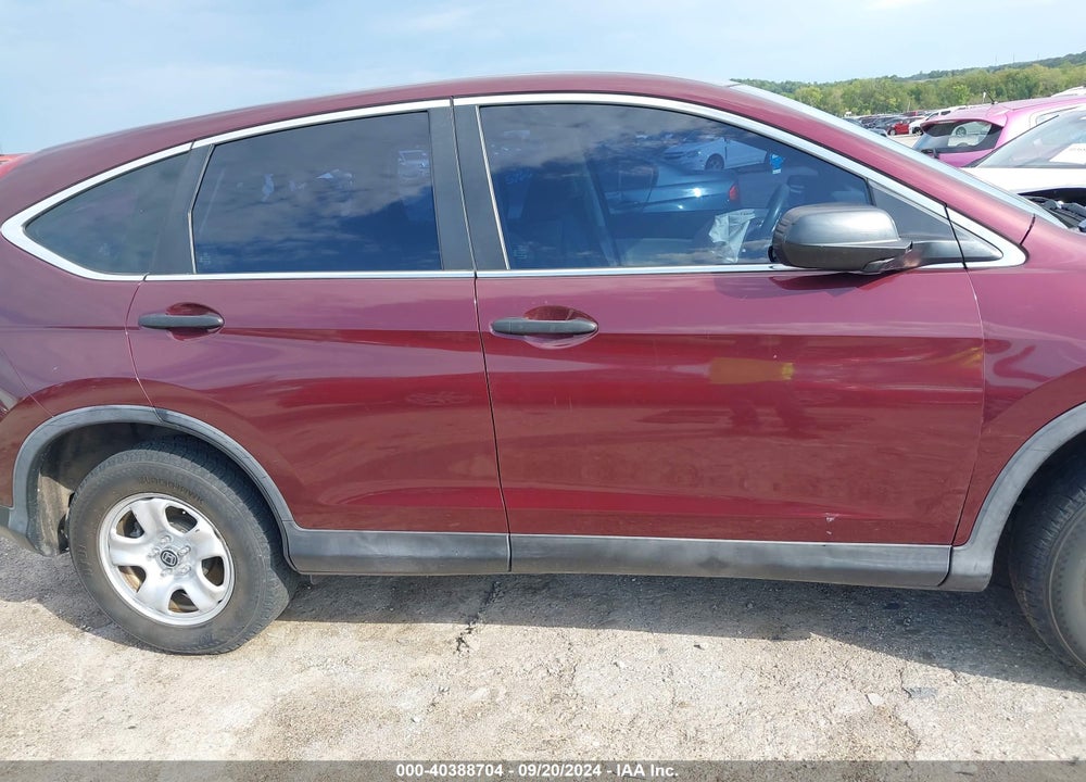 2014 HONDA CR-V LX VIN: 5J6RM4H37EL036561