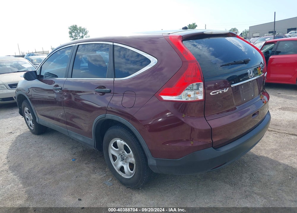 2014 HONDA CR-V LX VIN: 5J6RM4H37EL036561