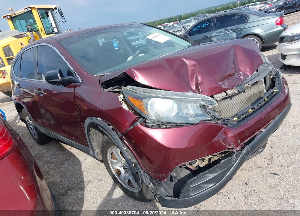 2014 HONDA CR-V LX VIN: 5J6RM4H37EL036561