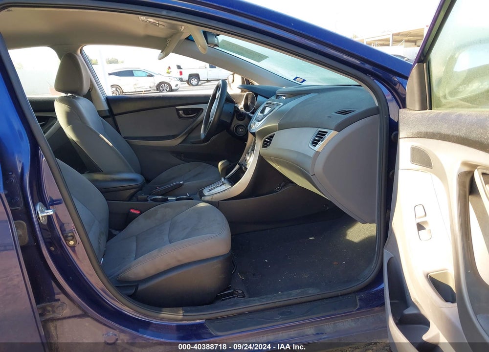 2012 HYUNDAI ELANTRA GLS VIN: 5NPDH4AE8CH091439