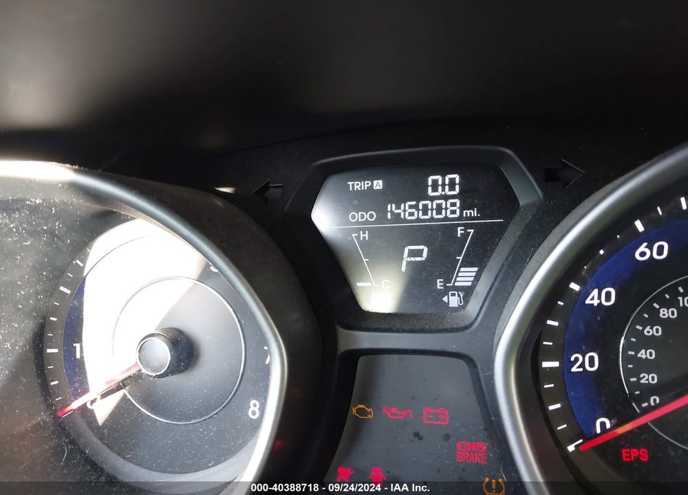2012 HYUNDAI ELANTRA GLS VIN: 5NPDH4AE8CH091439