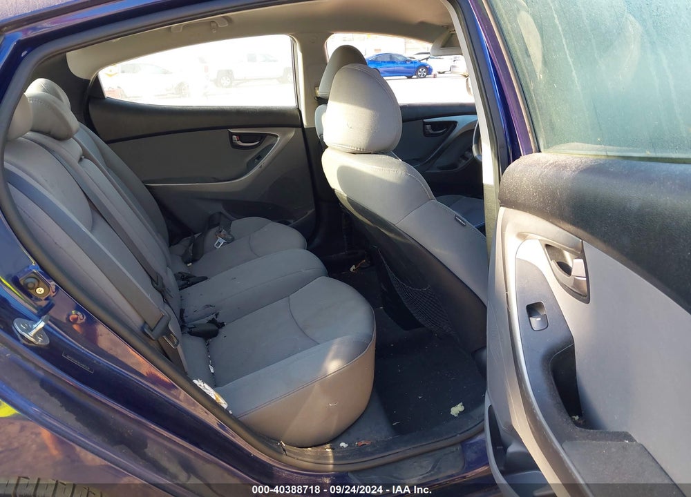 2012 HYUNDAI ELANTRA GLS VIN: 5NPDH4AE8CH091439