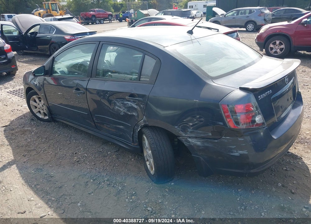 2009 NISSAN SENTRA 2.0SR VIN: 3N1AB61E29L658627