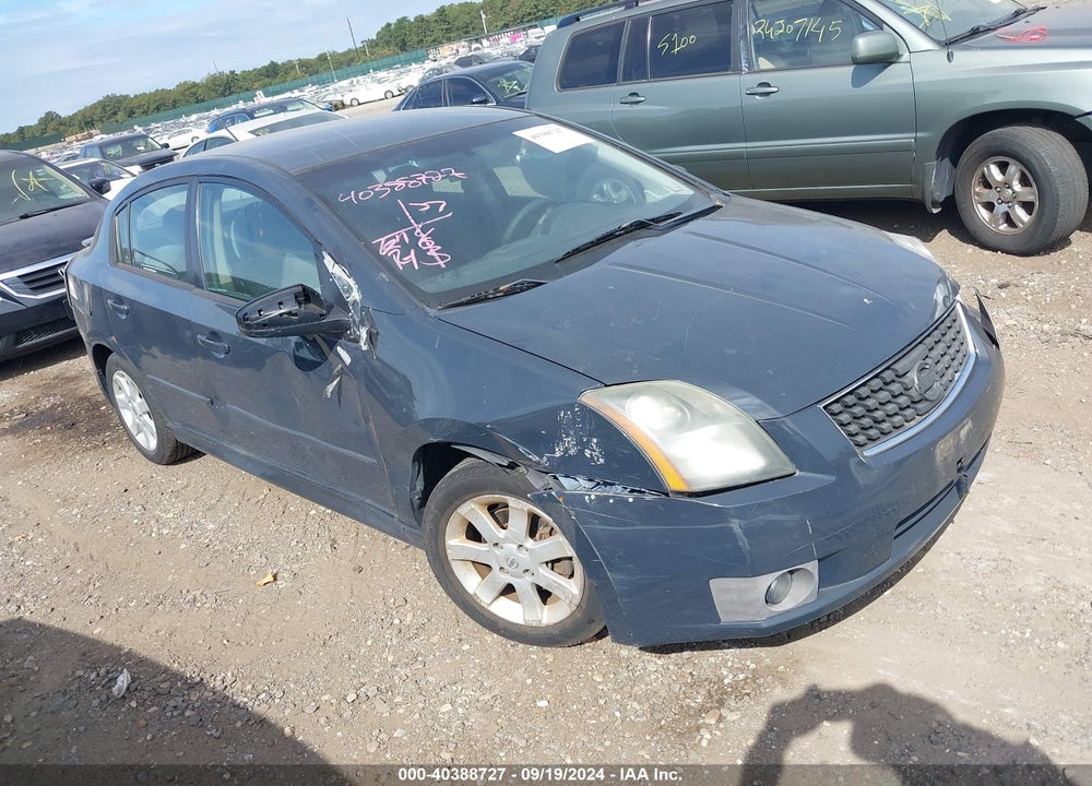2009 NISSAN SENTRA 2.0SR VIN: 3N1AB61E29L658627