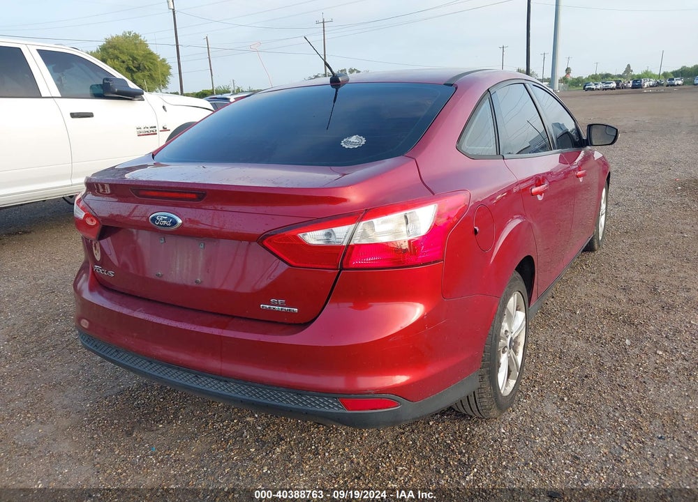 2013 FORD FOCUS SE VIN: 1FADP3F23DL313111