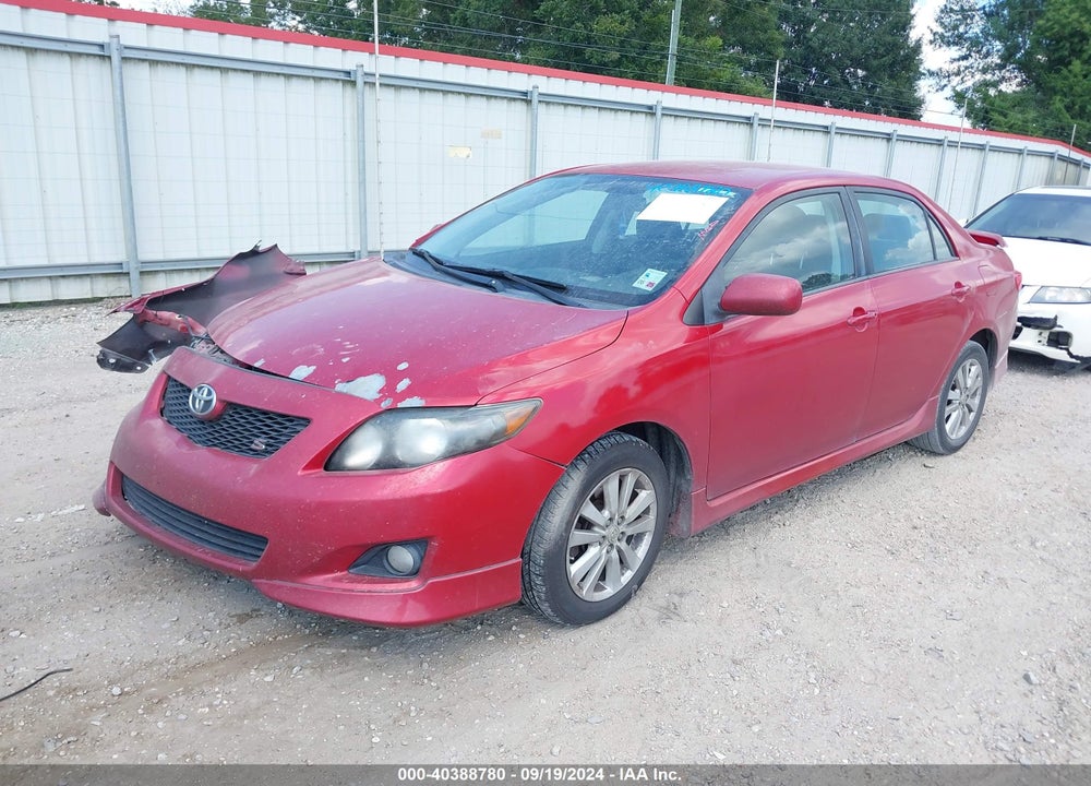 2009 TOYOTA COROLLA VIN: 1NXBU40E49Z122703