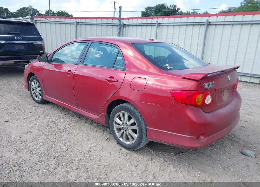 2009 TOYOTA COROLLA VIN: 1NXBU40E49Z122703