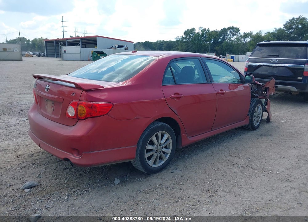 2009 TOYOTA COROLLA VIN: 1NXBU40E49Z122703