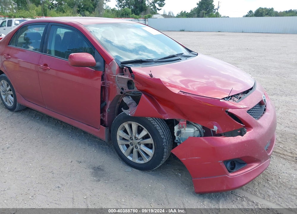 2009 TOYOTA COROLLA VIN: 1NXBU40E49Z122703
