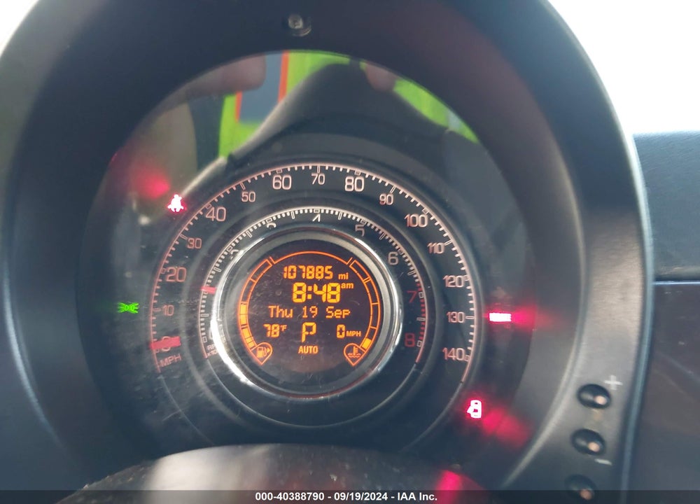 2012 FIAT 500 VIN: 3C3CFFBRXCT183946