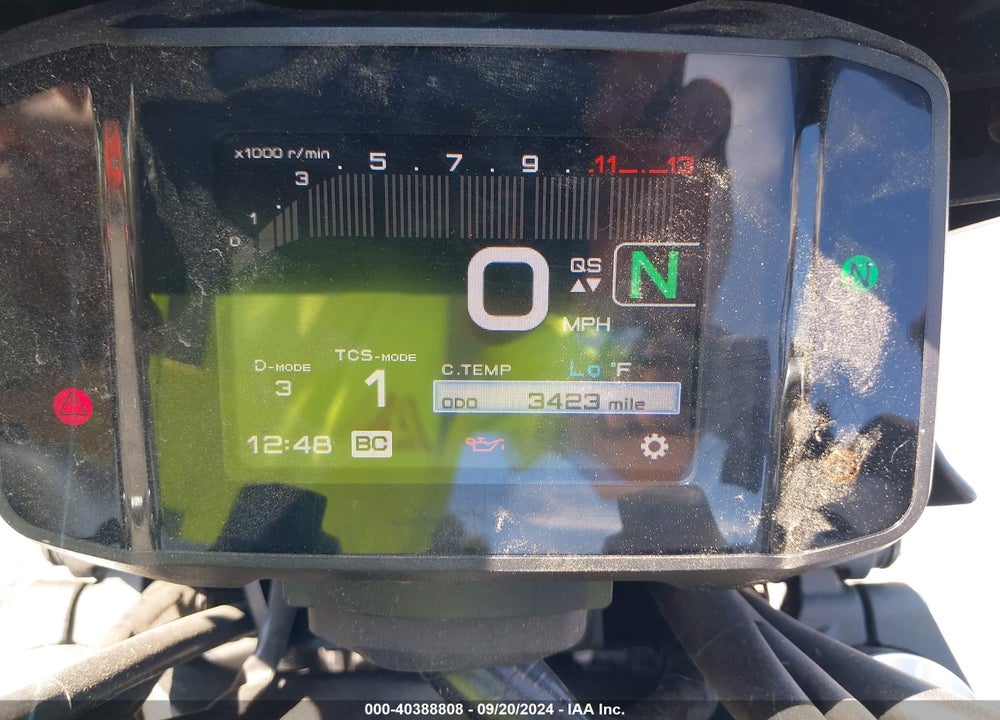 2022 YAMAHA MT09 VIN: JYARN71E1NA002283