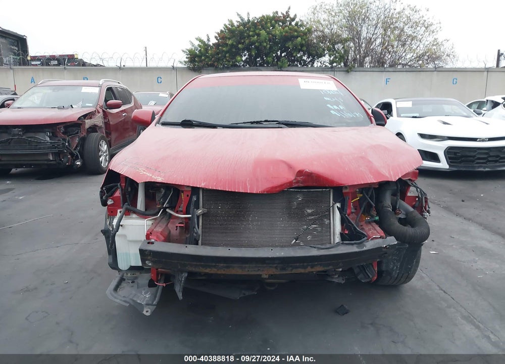 2013 TOYOTA COROLLA LE VIN: 2T1BU4EE2DC988208
