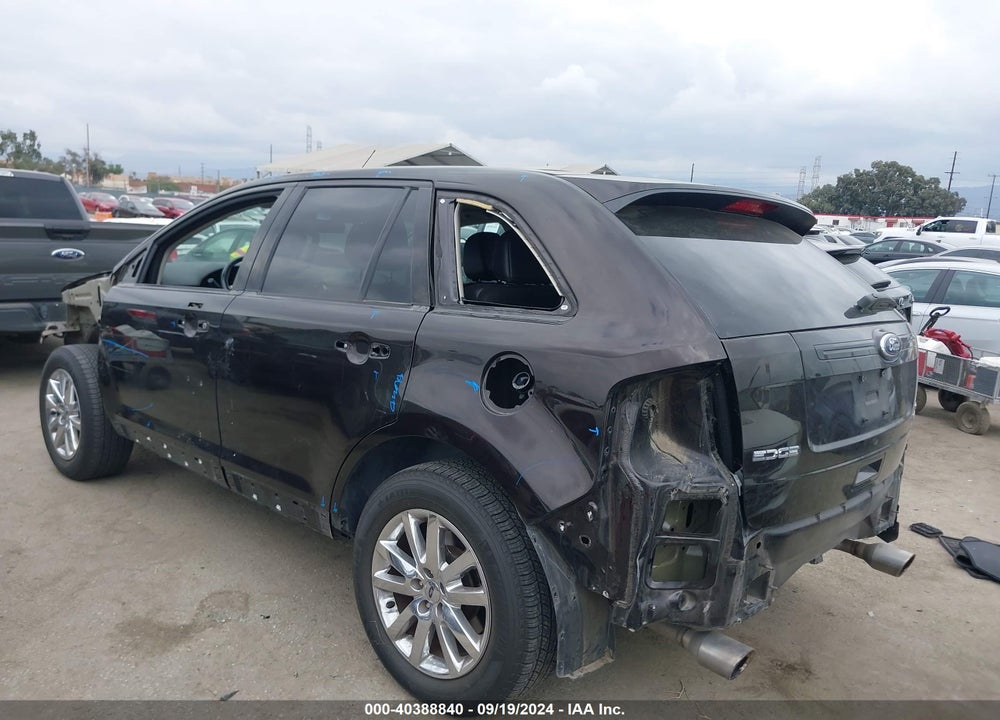2013 FORD EDGE SEL VIN: 2FMDK3J94DBB06574