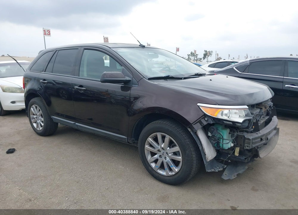 2013 FORD EDGE SEL VIN: 2FMDK3J94DBB06574