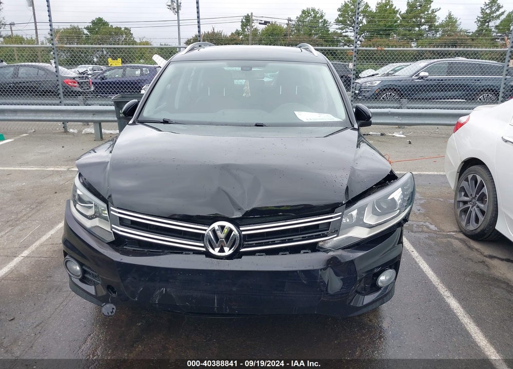 2017 VOLKSWAGEN TIGUAN 2.0T SPORT VIN: WVGTV7AX7HK022429