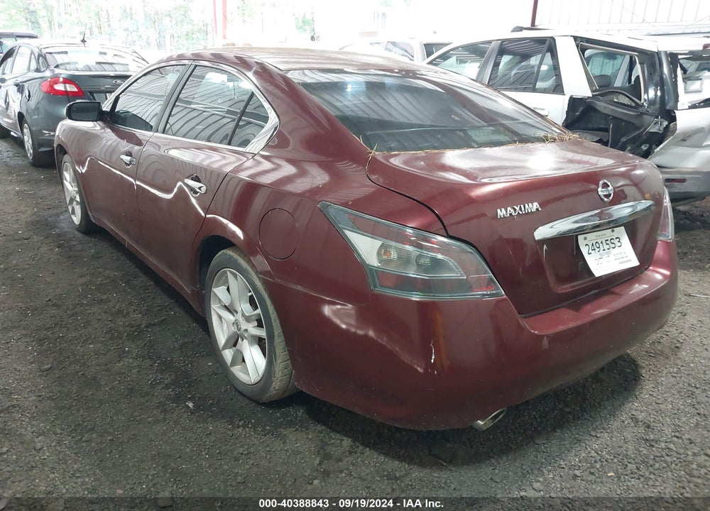 2012 NISSAN MAXIMA 3.5 S VIN: 1N4AA5AP1CC820736