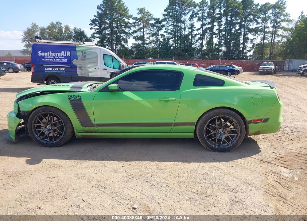 2013 FORD MUSTANG BOSS 302 VIN: 1ZVBP8CU5D5263415