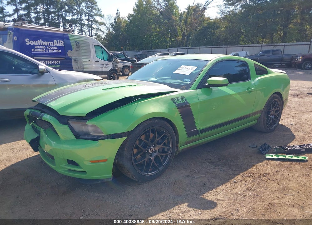 2013 FORD MUSTANG BOSS 302 VIN: 1ZVBP8CU5D5263415