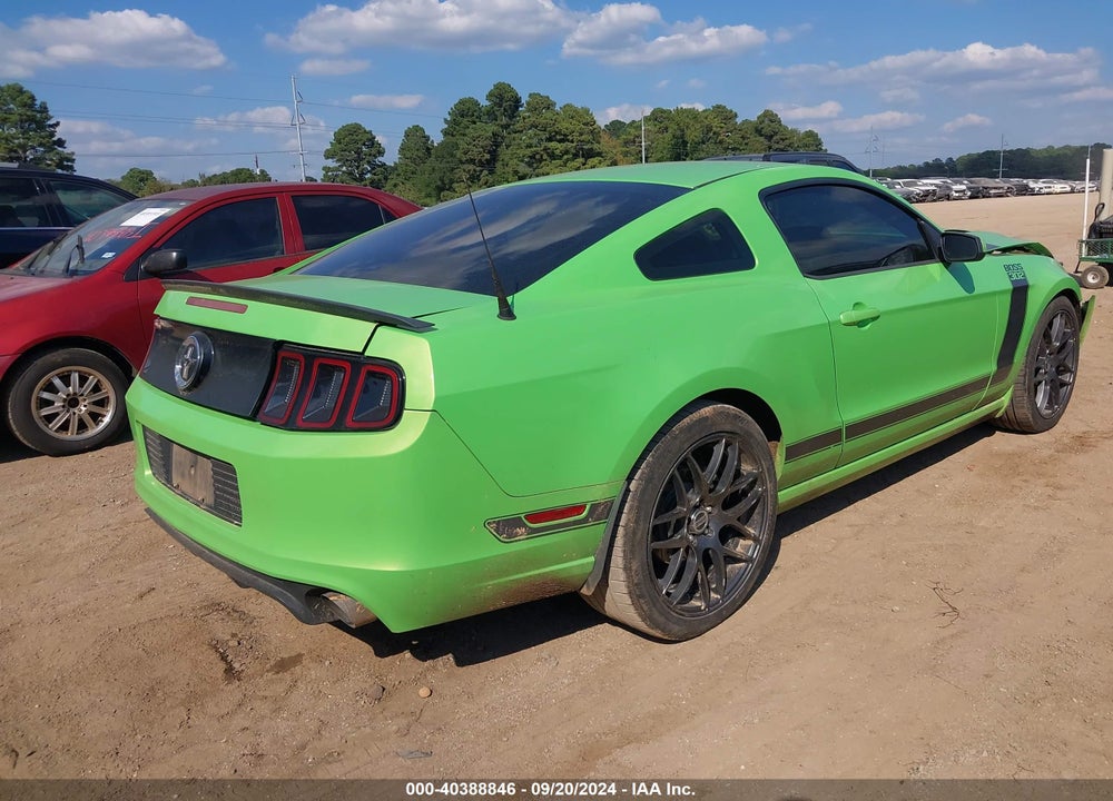 2013 FORD MUSTANG BOSS 302 VIN: 1ZVBP8CU5D5263415