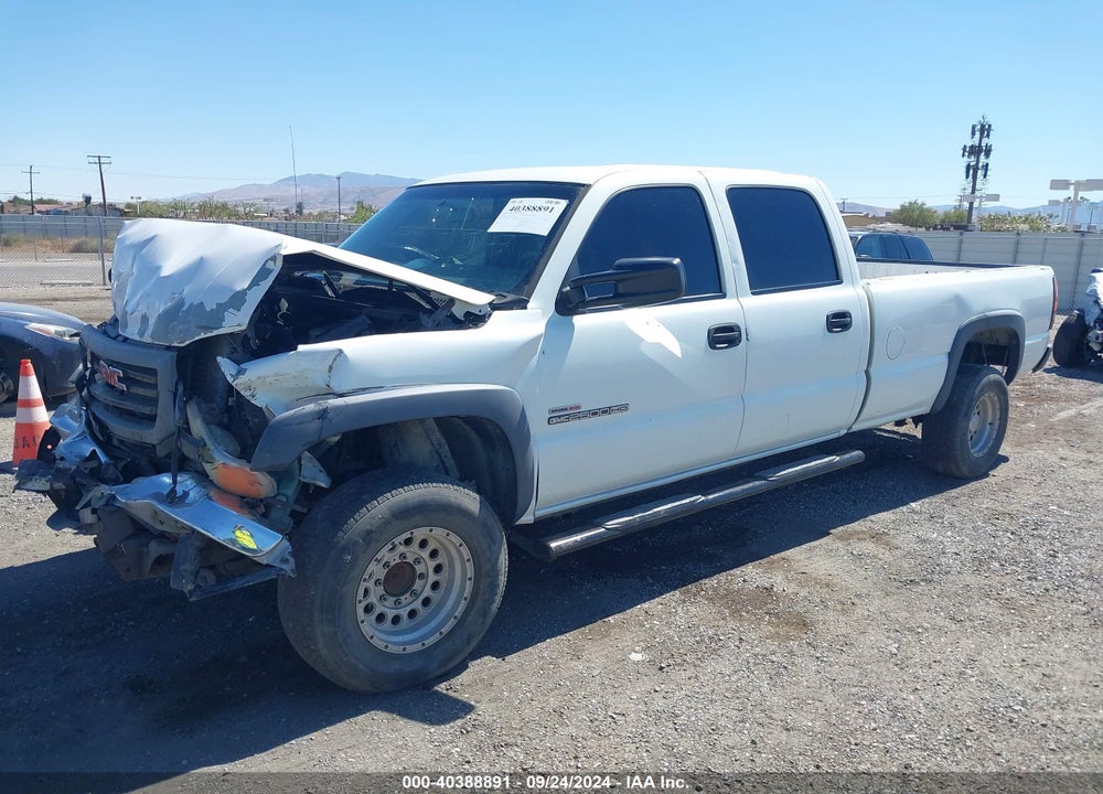 2006 GMC SIERRA 2500HD WORK TRUCK VIN: 1GTHC23236F176825
