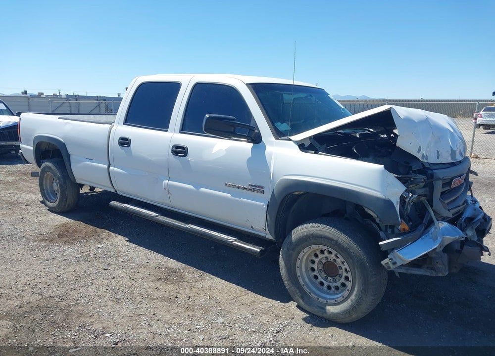 2006 GMC SIERRA 2500HD WORK TRUCK VIN: 1GTHC23236F176825