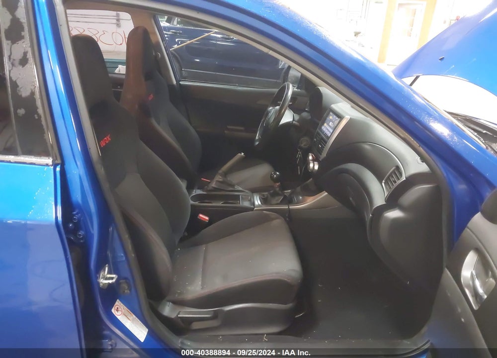2011 SUBARU IMPREZA WRX VIN: JF1GV7E69BG508814