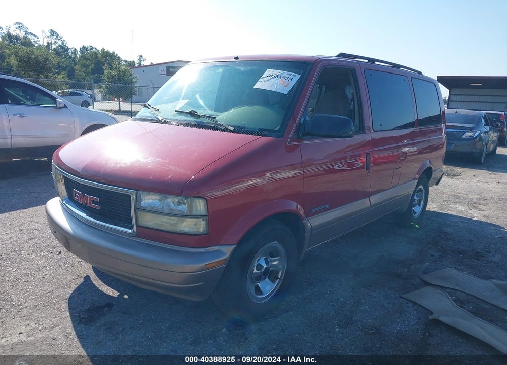 2002 GMC SAFARI SLE VIN: 1GKDM19X92B513691