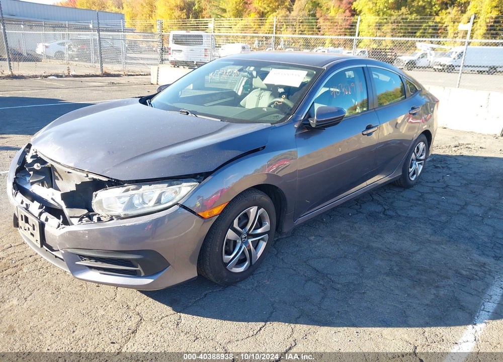 2018 HONDA CIVIC LX VIN: 2HGFC2F55JH537137