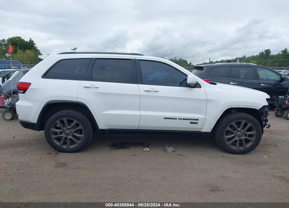 2016 JEEP GRAND CHEROKEE LIMITED 75TH ANNIVERSARY VIN: 1C4RJFBGXGC365201
