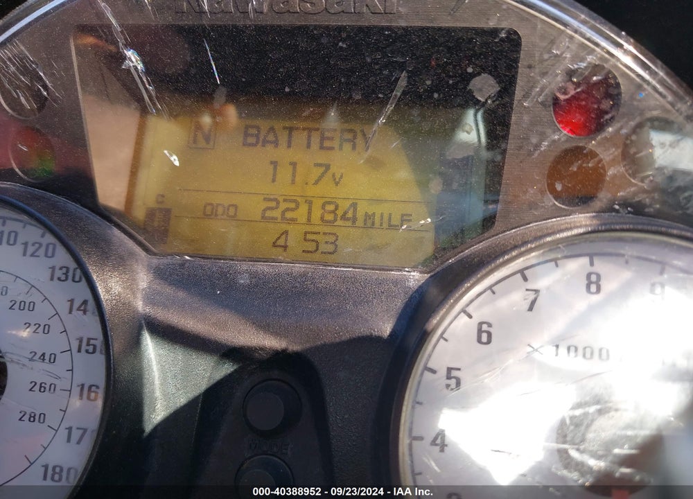 2006 KAWASAKI ZX1400 A VIN: JKBZXNA116A007832