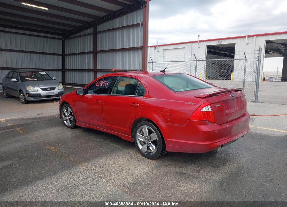 2010 FORD FUSION SPORT VIN: 3FAHP0KC1AR159395