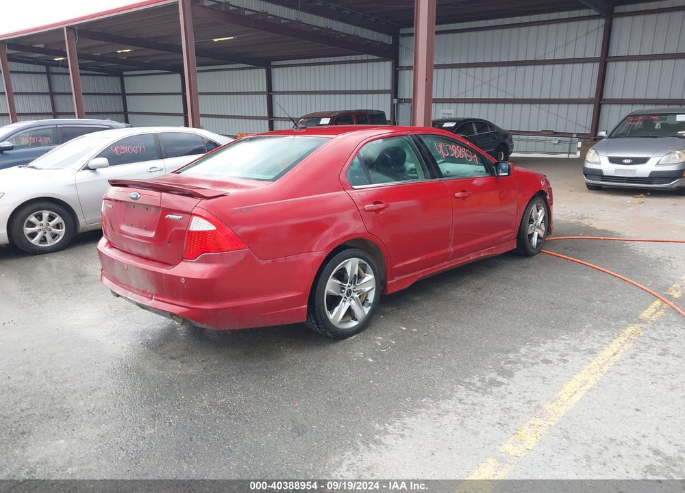2010 FORD FUSION SPORT VIN: 3FAHP0KC1AR159395