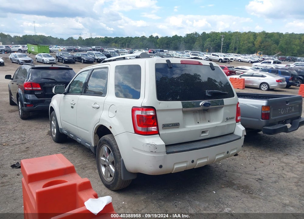 2011 FORD ESCAPE LIMITED VIN: 1FMCU9EG2BKA03173
